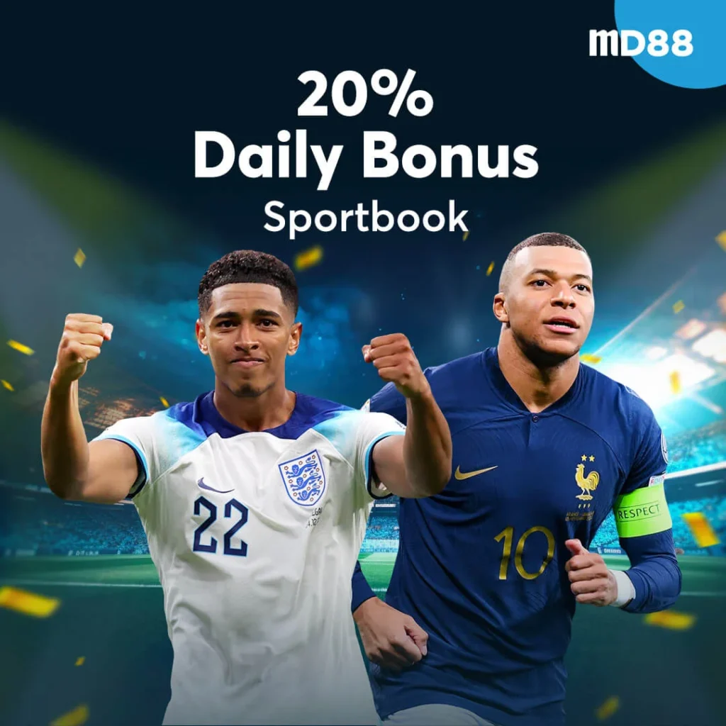 MD88 20% Sportbook Daily Bonus